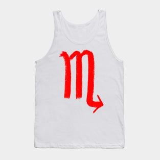 Scorpio ZODIAC SIGN - INK Tank Top